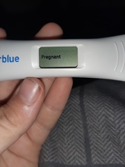 Please tell me positive stories of spotting after period was due