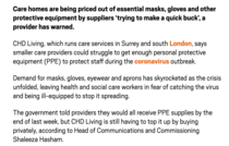 To think care home bosses should take some responsibility for Covid infections in homes