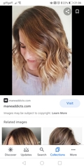 If you've a picture of your planned hairstyle...