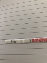 9dpo faint positive on IC
