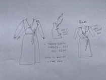 How to wear a wrap dress without flashing (short woman problems)