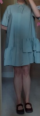 Plus size in a Cos dress
