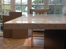 Wood or white worktop with shaker style kitchen?