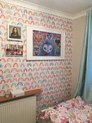 Which colour paint with this wallpaper?