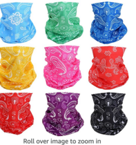 to suggest NOT wearing masks, but instead wearing . . .