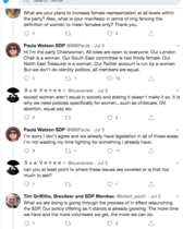 SDP policies on transgender and biological sex rights
