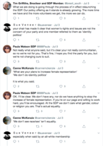 SDP policies on transgender and biological sex rights