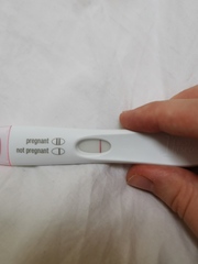 Super faint positive or evap?