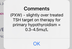 Under active thyroid online results