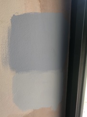 Mid Blue-Grey for Narrow Edwardian Hallway. LOSING MY MIND