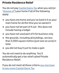 Parents selling part of their house - CGT?