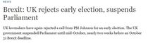 Boris announcement- November. Does he know something?