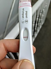 Positive on Sainsbury's blue dye tests. 8dpo. Evap?!