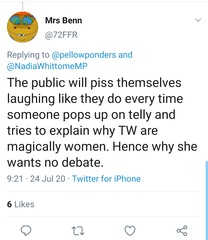 "We must not fetishise debate"