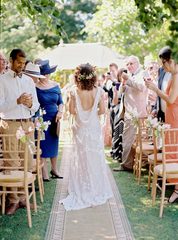 To ask for photos of your wedding dress?