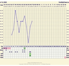 Tracking your cycle and possible BFP using RHR - part 2