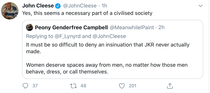 John Cleese asks a question