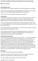 Green Party deputy leader hustings - only one candidate knows what a woman is