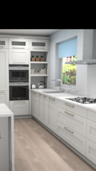 Advice on Kitchen layout designs attached