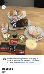 Or is everyone selling sweets in pizza boxes on Facebook?