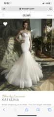 To ask for photos of your wedding dress?
