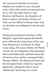 News on Meghan and Harry