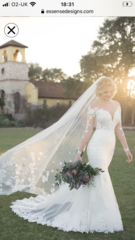 To ask for photos of your wedding dress?