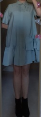 Plus size in a Cos dress