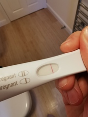 To think I could be pregnant although I had a 'period'? Positive pregnancy test?