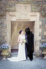 To ask for photos of your wedding dress?