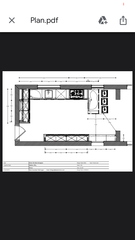 Advice on Kitchen layout designs attached