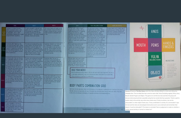 AIBU to think teachers should not be teaching sex games to children?