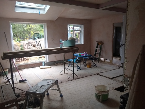 Extension 2020 part 2: pandemics, plaster & plumbing