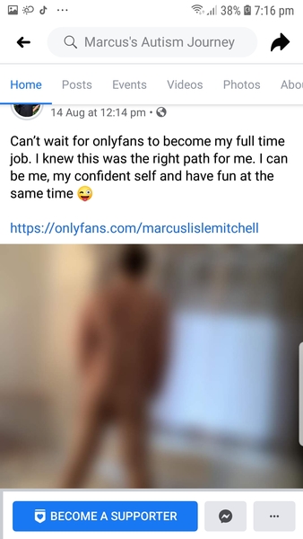 To think you shouldn't be advertising porn on an autism page?