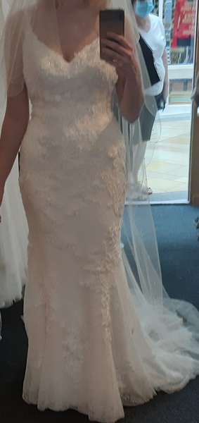 To ask for photos of your wedding dress?