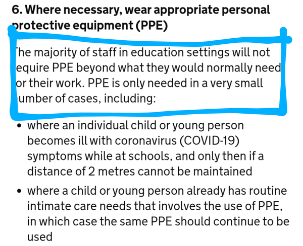 To sod SD as when I return to teaching in Sept it isn’t possible?