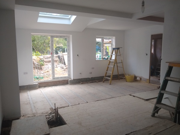 Extension 2020 part 2: pandemics, plaster & plumbing