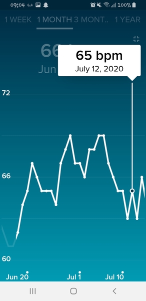 Tracking your cycle and possible BFP using RHR - part 2