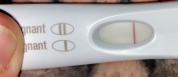 To think I’ve either been super unlucky with clearblue or had a miscarriage?