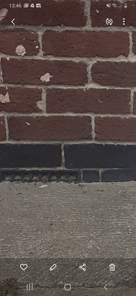 House smells like wet concrete