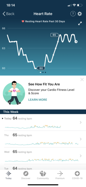 Tracking your cycle and possible BFP using RHR - part 2