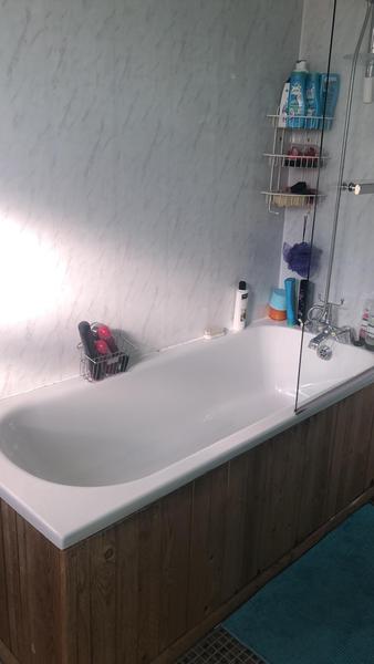 Cladding in a bathroom