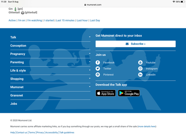 Where did the Mobile Site button go?