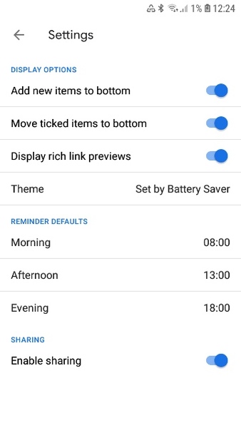 Help!  Google Keep in a Scandinavian language?