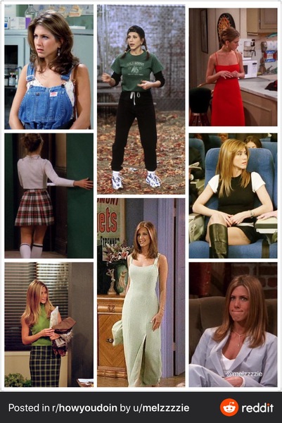 Rachel from Friends fashion