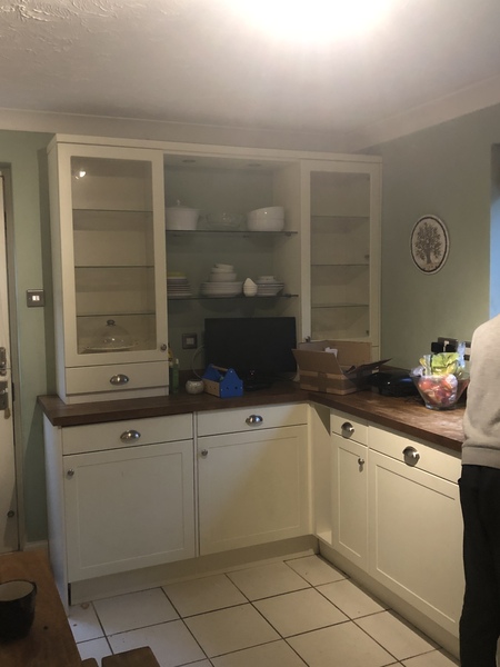 Talk me through painting kitchen units...