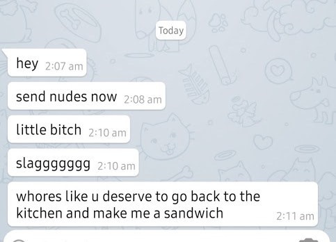 aibu to be put off relationships/men? Possibly triggering?