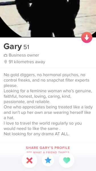 Online dating red flags