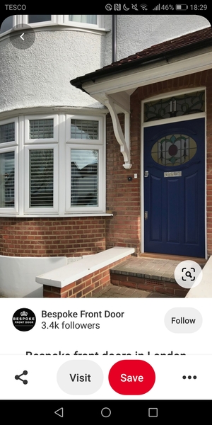 Ornate front porch
