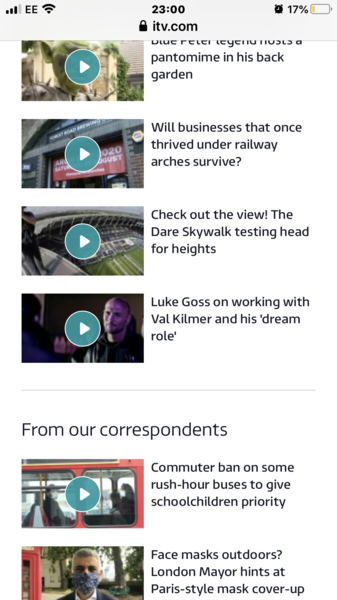 Did anyone see the really bad Luke Goss interview last week?
